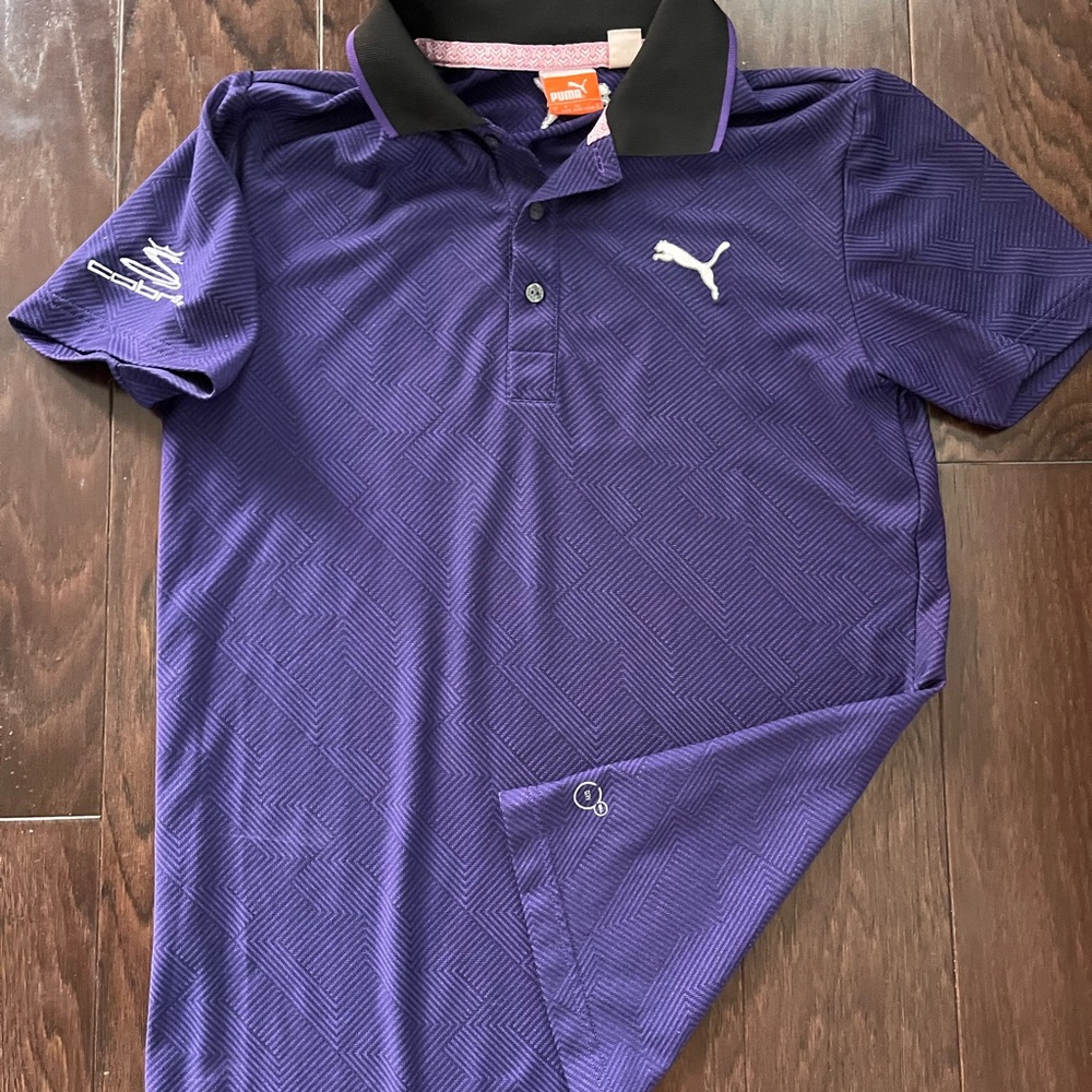 Small Mens puma golf polo shirt
